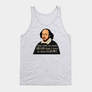 Shakespeare Troilus and Cressida Quote Tank Top